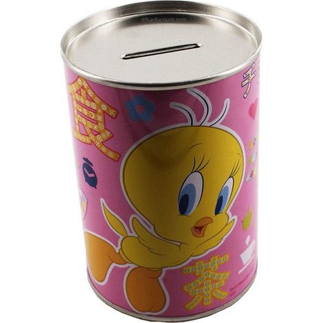 TIRELIRE TITI MÉTAL KAWAII (1/2)