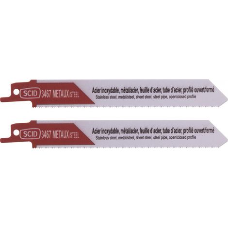 Klassiertes Metallsägeblatt für Säbelsäge 150 1,4 mm