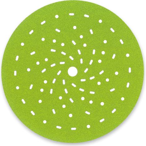 Sia Klett Schleifpapier Scheiben 1550 siapower 150mm, Körnung: K400 Körnung, Packungsinhalt: 50 Stück