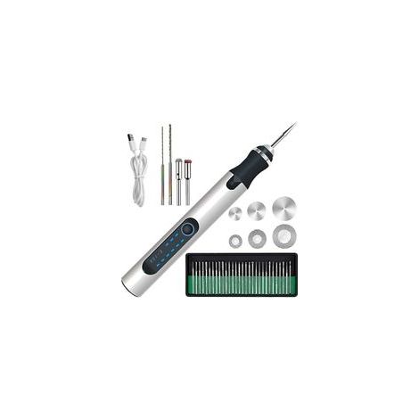 Stylo de gravure électrique CREA, Mini stylo desculpture sans fil, 300mah, Recargable