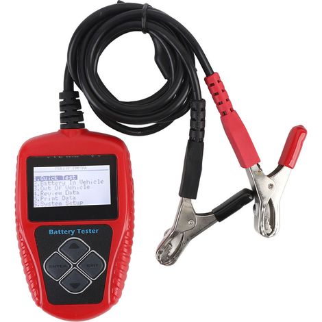 Testeur de batterie de voiture 12V CCA 100 à 2000 220AH, analyseur de charge automobile numérique, outil de Test de charge de démarrage (1/5)