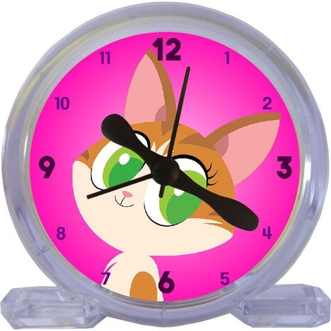 Petit Réveil Chat par Cbkreation