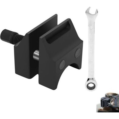 Support parasol balcon pince sur table de jardin, réglable universel pour balcon, fixation Ø25-38 mm (1/5)