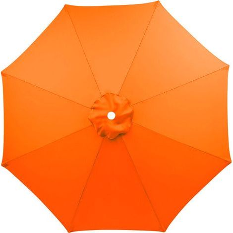 Ersatzbezug für Sonnenschirm, 8 Streben, 3 m, wasserdicht, UV-beständig, Ersatzstoff, orange