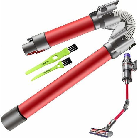 Tube Télescopique Tige Pliante compatible pour Dyson V8 V10 V11 V7 Tube en Aluminium À Dégagement Rapide (1/4)