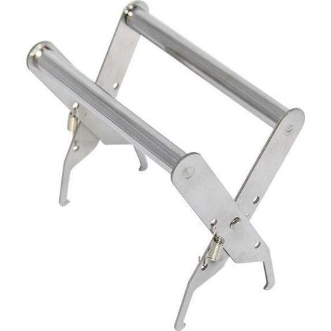 Pince de Cadre de Ruche D'abeilles,Pince de Capture de Cadre de Ruche en Acier Inoxydable,Outil de Levage Cadre pour Apiculteurs,Équipement Apicole Facile à Transporter pour les Débutants (1/5)