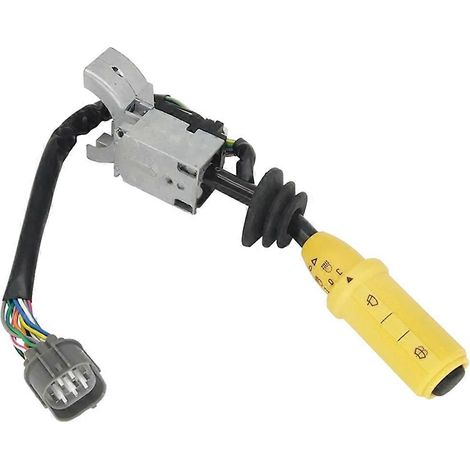 Commutateur de feux et d'essuie-glaces pour chargeuse-pelleteuse JCB 3CX 4CX 1400B 1550B 701/70001 701-70001 (1/5)