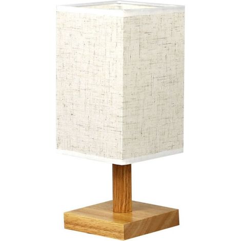 Lampe beige H28.5cm - créateur d'intérieur (1/5)