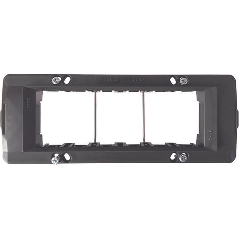 Supporto per placche 6 posti onda - 6 posti - (7726)