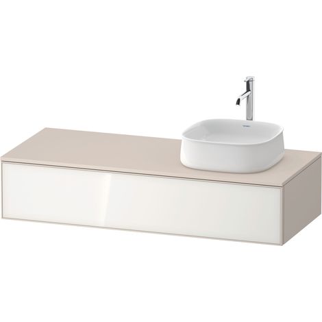 Duravit Zencha Meuble sous-lavabo sur console, 1300x550mm,1