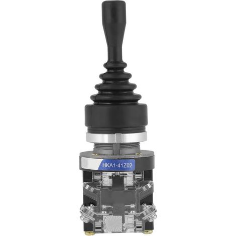 1pc Joystick à Manette Commutateur de Manette Momentané à 2 Positions HKA1-41Z02,Largement utilisé pour l'automatisation et la sécurité, Retour Momentanée Joystick Interrupteur à Bascule (1/5)