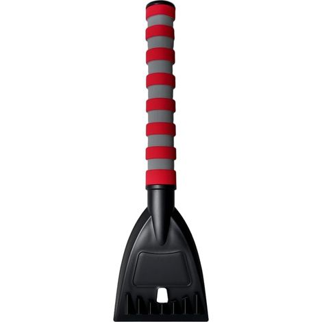 Pelle à neige rétractable pour voiture – Pelle à glace antidérapante à lame large pour déneiger et déglacer les pare-brises – ABS (1 pièce – Rouge) (1/5)