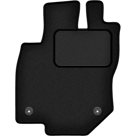 Tappetino in velluto per guidatore per: VW Tiguan III SUV (2024-) nero