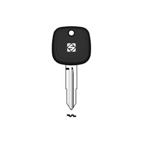 2 x SILCA DH5RTE CHIAVE TRANSPONDER VUOTA OTTONE