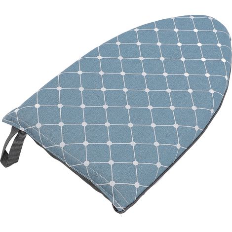 Handbügelbrett, Dampfbügelhandschuh, hitzebeständige, wasserdichte Unterlage für Zuhause und Reisen, blau (1/5)
