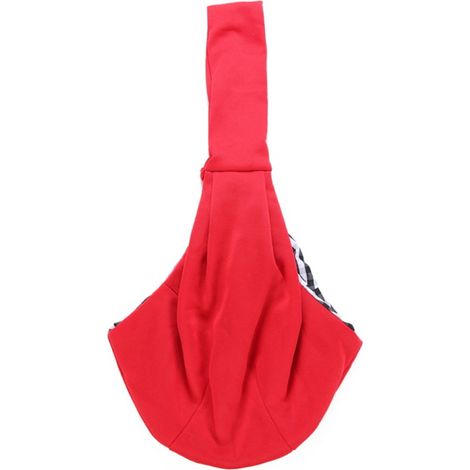 1 sac de transport pour animaux de compagnie, réversible, souple, réglable, pour chien ou chat, jusqu'à 5,5 kg (1/5)