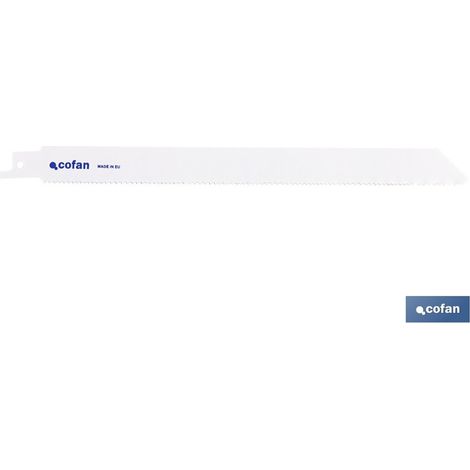 Lame de scie alternative bimétallique 230 mm, 10-14 TPI, lot de 5 unités
