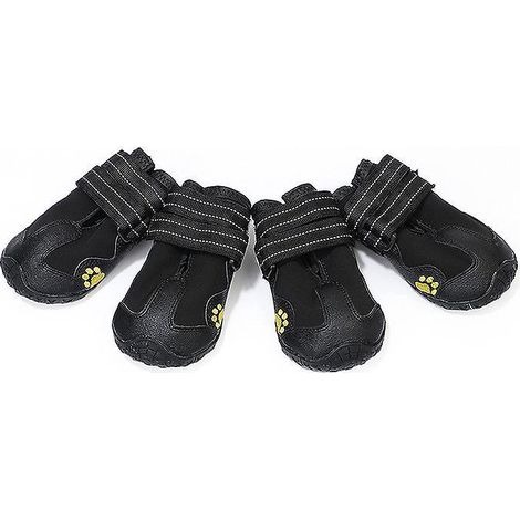 (6)7.5cm 6.4cmbottes Pour Chien De Protection, Tanche Chaussures Pour Chiens Avec Bretelles Rglables Rflchissantes Pour Taille Moyenne Et Grand (1/5)