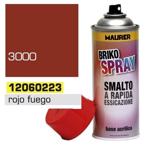 Spray feuerrote Farbe 400 ml.