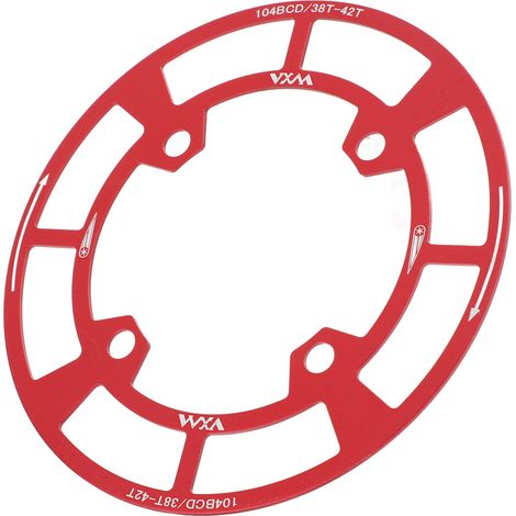 Plateau de Vélo en Alliage d'Aluminium - Protection Anti-Poussière et Anti-Rayures - Accessoires de Remplacement pour Bicyclette (1/5)