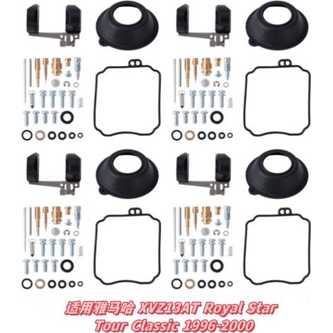 Gigante GmbH-1-Kit de réparation de carburateur pour Yamaha XVZ13AT Royal Star Tour Classic 1996-