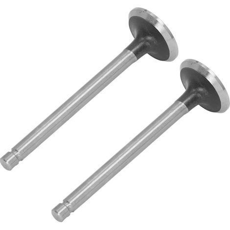Satz mit 2 Einlass-/Auslassventilen aus legiertem Stahl, gratfrei, Set für Minifräsen, kompatibler Ersatz. (1/5)