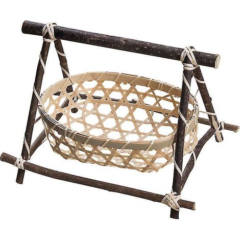 1 boîte de rangement tressée en bambou (1/3)