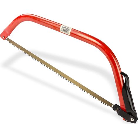 Bügelsäge Handsäge Zug/Druck 21 Zoll - 53 cm Holzsäge Gartensäge