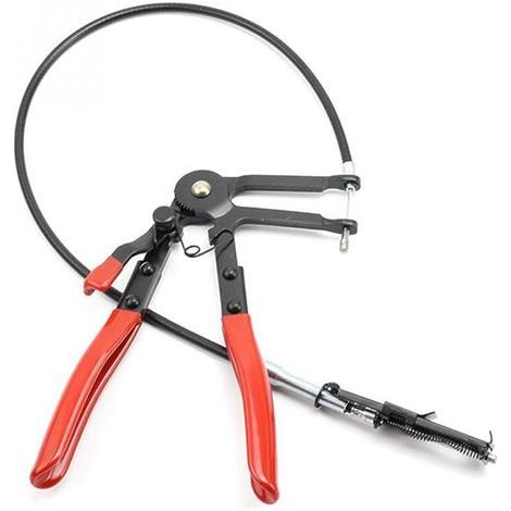 Pince Pour Collier De Serrage, Pince Pour Collier De Serrage Longue Portée Pour Fil Flexible, Pince Pour Harnais De Tube Pinces De Serrage À Gorge Pliables (1/5)