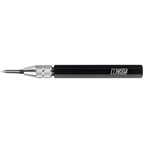 Noga Grattoir de précision avec lame interchangeable Acier