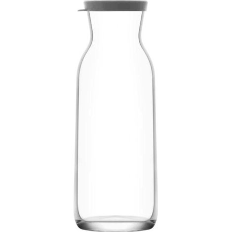 Carafe en verre avec couvercle - 0 -7 l - Lot de 6 - Finedine (1/5)