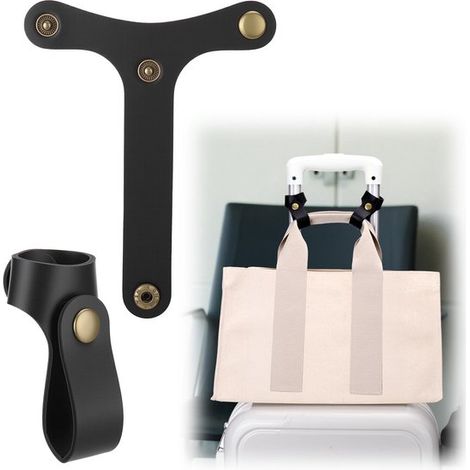 Dailygoods,Cinghia per bagaglio in 2 pezzi,Cinghia da viaggio,Leggera 8 g,Cinghia per bagaglio (1/5)