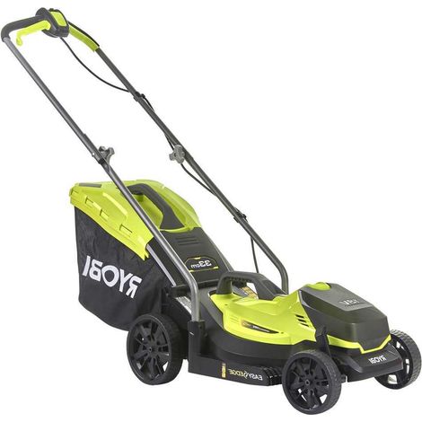 Tosaerba a batteria a spinta RLM18X33B40 Ryobi 18v 4,0ah ampiezza taglio 33cm (1/5)