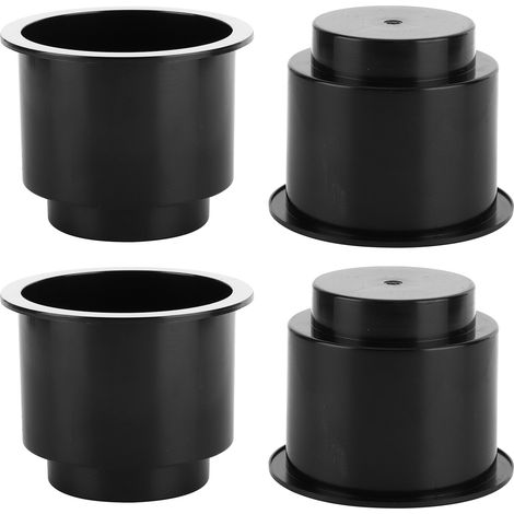 Lot de 4 supports universels pour gobelets d'eau, accessoires pour camping-cars, voitures, bateaux et yachts. (1/5)