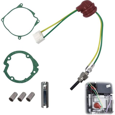 Ensemble de 7 Pièces Céramique Bougie Prechauffage, 12 V 5 KW Pièces de Rechange pour Chauffage Camping Car, Chauffe Bougie Voiture Thermique pour Air Diesel, Chauffage de Stationnement (1/5)