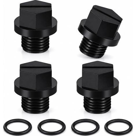 bouchons de vidange SPX1700FG pour pompe Hayward Super Pump, bouchons en PVC résistant à la chaleur avec joints toriques, pièce de rechange étanche pour pompes de piscine et hivernage de piscines. (1/5)