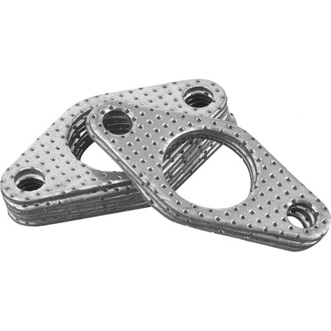 10-teiliger Graphitdichtungssatz, 35 mm und 38 mm, für Turbolader-Wastegate, Aluminium-Auspuffdichtung, Hochleistungs-Autozubehör (1/5)