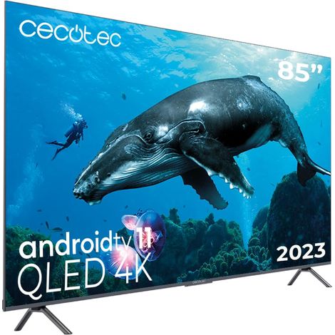 Cecotec Televisor QLED 85" Smart TV V3+ Series VQU30085+ Cecotec.