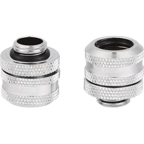 2 Pièces Raccord Compression G1/4 pour Tubes Rigides OD 14MM, Système de Refroidissement Eau (1/5)