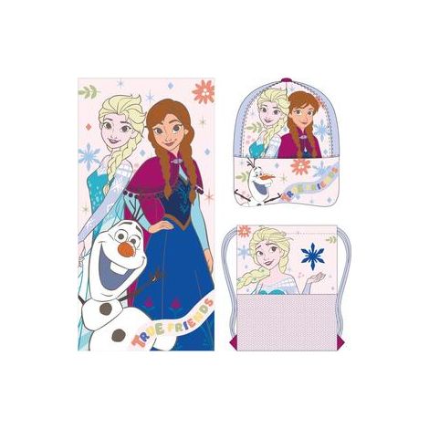 TOALLA SET SAQUITO FROZEN