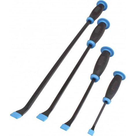 SET LEVE PALANCHINI PIEDE DI PORCO 4 PZ MECCANICO GOMMISTA CARROZZIERE 559sa