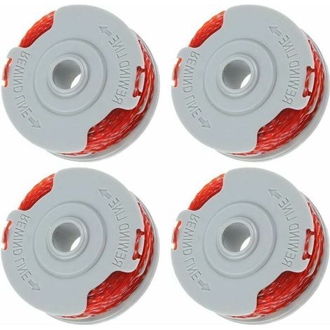 Packung mit 4 Spulen Trimmerfaden für Flymo FLY021, Ersatzspule für Flymo Trimmer, 36 Fuß/1,5 mm. (1/4)