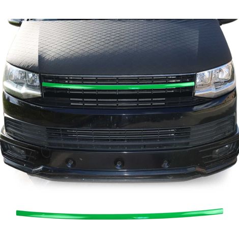 Moulure de Grille de Calandre Compatible avec VW T6 2015-2023 en Acier Inoxydable Vert (1/5)