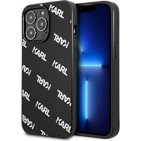 Karl Lagerfeld KLHCP13LPULMBK3 iPhone 13 Pro / 13 6.1 Hardcase schwarz/schwarz (1/5)