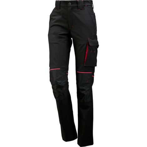 Pantaloni da lavoro donna Neri Iron Lady - L