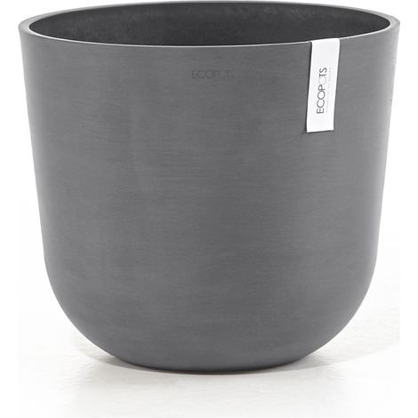 Ecopots Oslo 35 Blumentopf - L 35 cm x H 30,5 cm - Innen- und Außenbereich