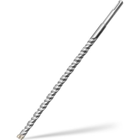 Foret SDS Plus 14mm x 300mm,avec 4 taillants en carbure et double vis,pour pierre naturelle,béton (1/5)