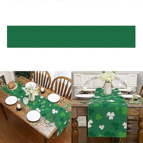 Décoration de table : embellit la maison avec une ambiance festive irlandaise et un décor de gazon vert (1/4)