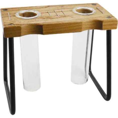 Jarrn De Vidrio Decorativo Para Mesa Central Hidropnica (1/5)