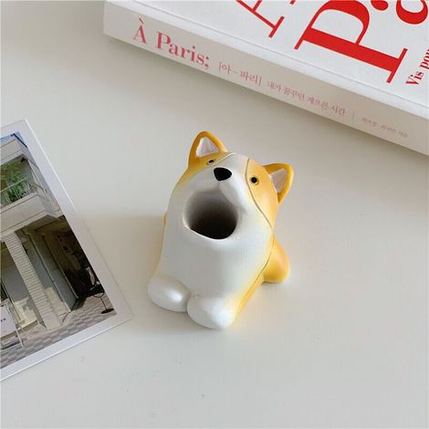 Porte-Brosse A Dents - Résine - Forme Animal - Pour Salle De Bain - 1 Pièce (1/4)